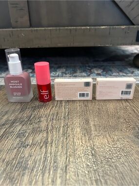Set Of 4 Gently Used Various Blushes (Rom&nd, House of Hur and e.l.f.)